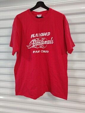 Flaming Cardinals Fan Club Crewneck Short Sleeve T-shirt 2XL